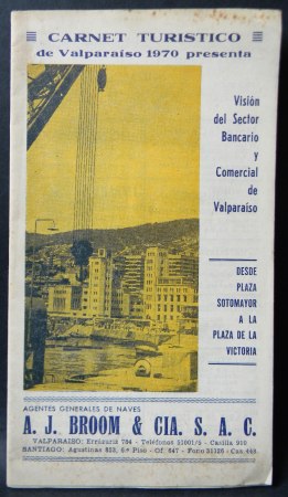Carnet Turístico de Valparaíso 1970 | VV.AA